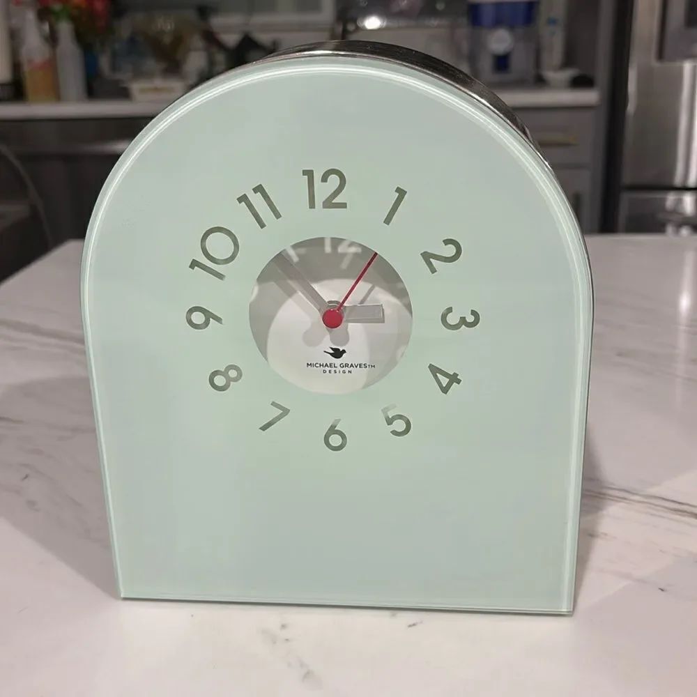 Michael Graves Design Sleek Desk Clock